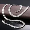 Chokers U7 kvalitet guldfärg män smycken halsband grossist unik design trendig 6 mm 55 cm ormkedja halsband n333 231021