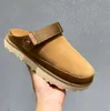 مصمم Goldenstar Black Beige Clog Slippers Boston Boston Golgen Star Beach Sandal Slides Women Men Tazz Tasman Fall Mustrard Seed Chestnut Winter Summer UI51