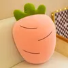 Wholesale of fruit and vegetable pillows, carrot plush toys, cartoon dolls 80cm