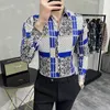 Camicie casual da uomo Camicia hawaiana di alta qualità Stampa di moda Shopping Tempo libero Viaggi Discoteca Retro Vento etnico a maniche lunghe