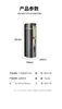 ライター2023New Luxury Cigar Lighter Torch Metal Straight Jet Butane Smokingアクセサリークールパンチメンズギフト