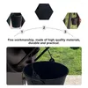 Take Out Containers Drip Grease Bucket Grill Smoker Metal Pail For Outdoor Picnics Wood Pellet Grills Mountain Use