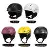 Cycling Helmets Lixada Snowboard Helmet with Detachable Earmuff Men Women Safety Skiing Goggle Fixed Strap Professional Snow 231023