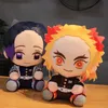 Pluche poppen Japan Anime Demon Slayer pop Kimetsu Geen Yaiba Kamado Tanjirou Nezuko Zenitsu Kyoujurou beeldje pluche kinderen speelgoed cadeau 20 cm 231023