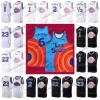 Maillot personnalisé NCAA Space Jam 2 pour homme Bugs Bunny LEBRON D.DUCK ! Taz 1/3 Tweety 22 Bill Murray 10 Lola Maillots de basket-ball