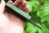 1PCS M6678 Automatyczna taktyczna nóż SK5 Satin Tanto Blade CNC Green Aviation Aluminium Edc Pocket Paper noży z ostrzami 5pcs