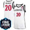 PERSONALIZZATO 2023 Final Four San Diego State Maglia da basket Matt Bradley Darrion Trammell Lamont Butler Jaedon LeDee Micah Parrish Keshad Johns