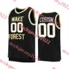Abramo Canka Aaron Clark Wake Forest Jersey Custom Stitched Mens Youth 1 Marqus Marion 0 Kevin Miller 23 Hunter Sallis Wake Forest 악마 농구 유니폼