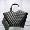 ICARE MAXI TOTE BAC DESIGNER TOTSES WOMENT FACS Handbags Lambskin Shopping Bag Bagge كبير الأكياس الكتف غير الرسمية.