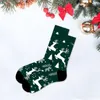 Herrensocken, feuchter Winter, mittlerer Weihnachtsmann, Herbst und Baumwolle, Schneeflocke, Damenkompression, Max95