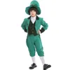 Halloween kostuum dames ontwerper cosplay kostuum Halloween carnaval feest St. Patrick's Memorial Festival Ierse Goblin jongen prestatie feestkostuum