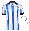 23 24 Maillots de football Real Sociedad OYARZABAL SILVA TIERNEY Maillot de football 2023 2024 MERINO ZUBIMENDI CARLOS FDEZ PRENDRE KUBO BARRENE BRAIS MENDEZ Hommes Enfants Uniforme