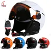 Caschi da ciclismo MOON Casco da sci professionale semicoperto Integralmente stampato Sport uomo donna neve Sci Snowboard con copertura per occhiali 231023