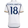 23 24 Men Youth Club Team 5 Bellingham Soccer Jersey Mbappe Joselu Vinicius JR Valverde Tchouameni Rodryo Kroos Carvajal Camaveringa Football Shirt Kits Huangma