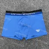 Boxers masculinos respiráveis designer cuecas esportivas sexy homens roupa interior boxer shorts