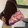 Borse a tracolla Borsa a spalla da ragazza Borsa da donna 2023 Laser Argento Rosa Leader Borsa da donna sudcoreana Borse intimo da donnastylishhandbagstore