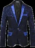 Ternos masculinos Blazers Chegada Mens Blazer Jacket Suit de casamento Prom Party Slim Fit Smart Casual Suit Men Jacket Hosting Stage Club Men Ter Suit Jacket 231021
