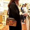 Dauphine 크로스 바디 디자이너 가방 18/20/25cm 숄더백 2 색 가방 디자이너 여성 가방 가죽 스트랩 고급 가방 지갑 디자이너 여성 핸드백 고품질