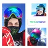 Skilowe okulary snowboardowe Zestaw Winter Outdoor Sport Okulary przeciwsłoneczne Snow Sun Warstwy Uv400 LESS Anti Fog Rowe dla mężczyzn Women 231023