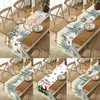 Christmas Decorations Christmas Table Runners Merry Christmas Decoration for Home Tablecloth Table Cover Xmas Gifts Navidad Noel Year 2024 231023