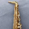 Japan 275 Eb Altsaxophon Neuankömmling Messing Goldlack Musikinstrument E-Saxophon mit Kofferzubehör