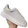 Designer sko läder spetsar upp män mode hög platt plattform överdimensionerade sneakers vita svarta män kvinnor lyx sammet mocka casual skor espadrilles 35-48 ogmine