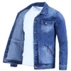 Kurtki męskie wiosna i jesień retro dżinsowa marka mody Przystojna kurtka towarowa Koreańska wersja Slim Casual Wear Ubrania 231023