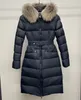 Monclair diseñador chaqueta acolchada de calidad superior de las mujeres abajo Parkas monc chaqueta larga acolchada parque parka monclair chaqueta acolchada mujer abrigo de invierno doudoune femme puffer