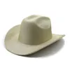 Novo chapéu de cowboy brilhante feminino bonés luminosos de feltro Fedora Chapéus para mulheres Fedoras Homens Jazz Top Cap lantejoulas Dança Festa Chapéu Trilby Natal