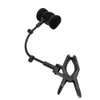 Talkie-walkie Flûte Supports de microphone Clip de micro sur flûte Hautbois Piccolo Hulusi erhu Xiao Tambour Instrument de musique Support de montage Shell uniquement sans câble 231023