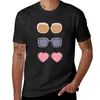 남자 폴로 빈티지 엘튼 음악 존 선글라스 3 팩 티셔츠 티 커스텀 티셔츠 대형 셔츠 남성