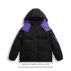 Herren-Daunenparkas, feste Kapuze, dick, warm, Winter, Herren, Bomber, Pufferjacke, Unisex, Damen, Parka, Paar, High-Streetwear-Mantel, Varisty, schick, Alltagskleidung, 231023