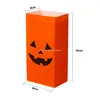 Gift Wrap Halloween Pumpkin Paper Bags Candy Party Present Grocery Crafting Lunch Flat Bottom 7 X 3.5 2.4 Inch Drop Delivery Amrw1