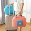 Atacado dobrável saco de armazenamento viagem portátil à prova dwaterproof água saco de bagagem organizador grande capacidade bolsa de compras sacos de roupas