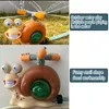 Baby Bath Toys Water Splash Toy Spinning Snail Summer Outdoor Lawn Spela Water Sprinkler Kids Toys Backyard Game Fun Sports Gril Boys Gifts 231024