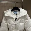 여자 복사 재킷 겨울 패션 파파 코트 클래식 레터 퍼프 재킷 디자이너 여자 쇼트 다운 코트 캐주얼 나일론 겉옷