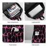 Rugzak Roze en Zwarte Giraffe Dierenprint Outdoor Stijl Rugzakken Heren Hoge kwaliteit Patroon Schooltassen Kawaii Rugzak