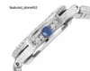 VVS Diamond Watch cassa dell'orologio in argento pieno di diamanti 324 5711 automatico in acciaio inossidabile diametro 40 mm