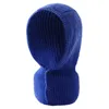 Lenços Design Balaclava Magia Chapéu De Malha Mulheres Beanies Cap Pulôver Sólido Inverno Quente Anel Cachecol Pescoço Collar Lady Snood Bonnet Silenciador