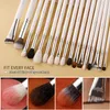 Outils de maquillage BEILI Brush Set avec support et éponge Fondation Sourcils Fard à Paupières Brosses Kit Make Up Puff 2442pcs 231023