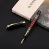 Fountain Pens Stonego Classic Design Rosewood Color Brand Metal Ink Fountain Pen Office Business Mens Pen 231023