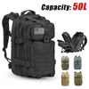 Outdoor Bags 30L; 50L grande capacité hommes armée militaire tactique sac à dos 3P Softback sac étanche en plein air randonnée Camping sacs de chasse 231024