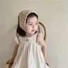 Abiti da ragazza Abiti per bambini Ragazze 2023 Gilet estivo giapponese Gonna da principessa in cotone Bretella stile straniero