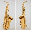 Alto Saxophone Reference SAS-54 Atique Copper Plated E-Flat Musical Musical مع سفينة خالية