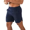 Gym Kleidung 2023 Sommer Mode männer Elastische Bund Strahl Linie Gürtel Casual Sport Shorts Kurze Sport Homme #08