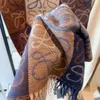 Moda clássico cachecol de caxemira para mulheres macio quente inverno lã cachecóis senhora luxo xale, envoltório