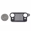 High Quality Keychain Keyring Stainless Steel Grill Key Chain KeyChain For Jeep Grill Key Ring CJ JK TJ YJ XJ New ZZ