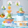 Jouets de bain pour bébé Jouets de bain à jet d'eau Jouets de bain pour bébé Robinet de baignoire Jouets de douche Forte ventouse Jeu d'eau pour enfants Cadeaux pour enfants 231024