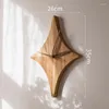 Wanduhren, Sterne, niedliche Uhr, ästhetisches Holz, nordisches Design, schlicht, originelle Kunst, rahmenlos, einzigartig, für Kinder, Horloge Home