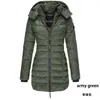 Women Down Parkas średniej długości Slim Botton Suit Warm Womens 231023